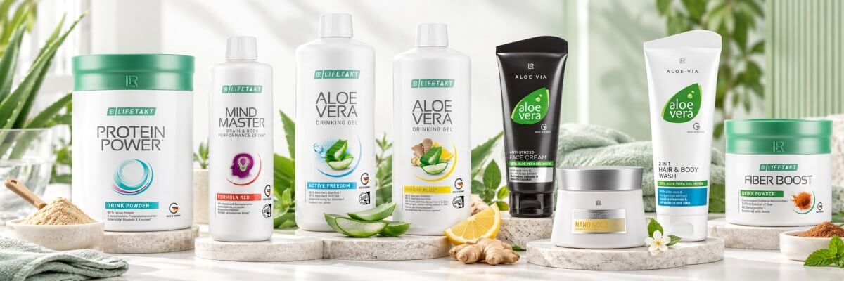 Health and beauty products from Lr