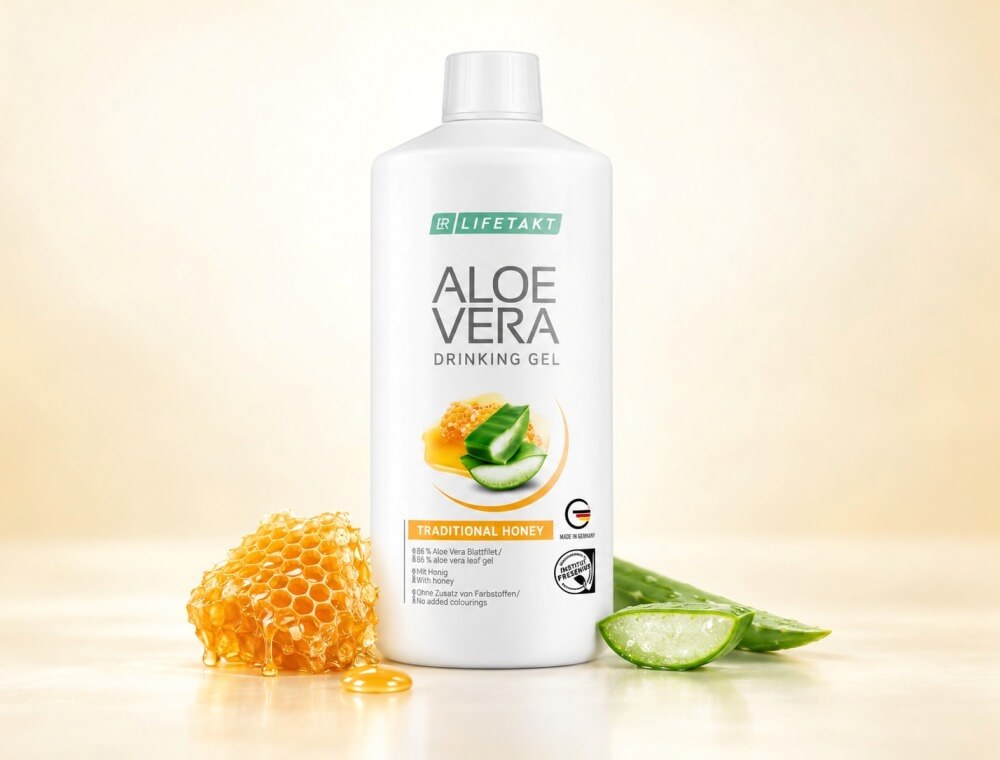 Lr Aloe Vera Drinking Gel Honey wit Vitamin C. Traditional Gel from Lr