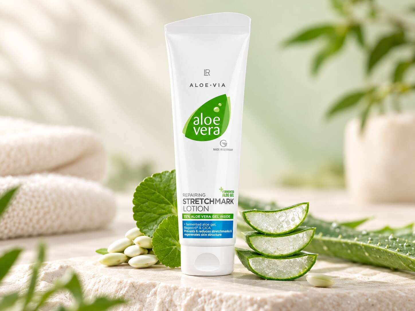 Aloe Vera Lotion for Stretch Marks with CICA