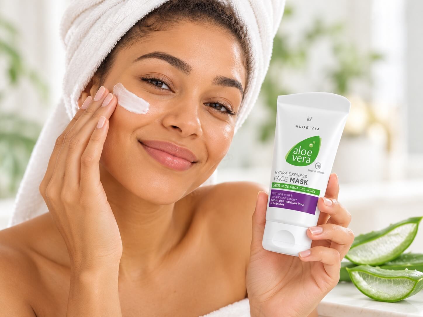 Lr Aloe Vera Face Mask 3 Minute Moisturizer