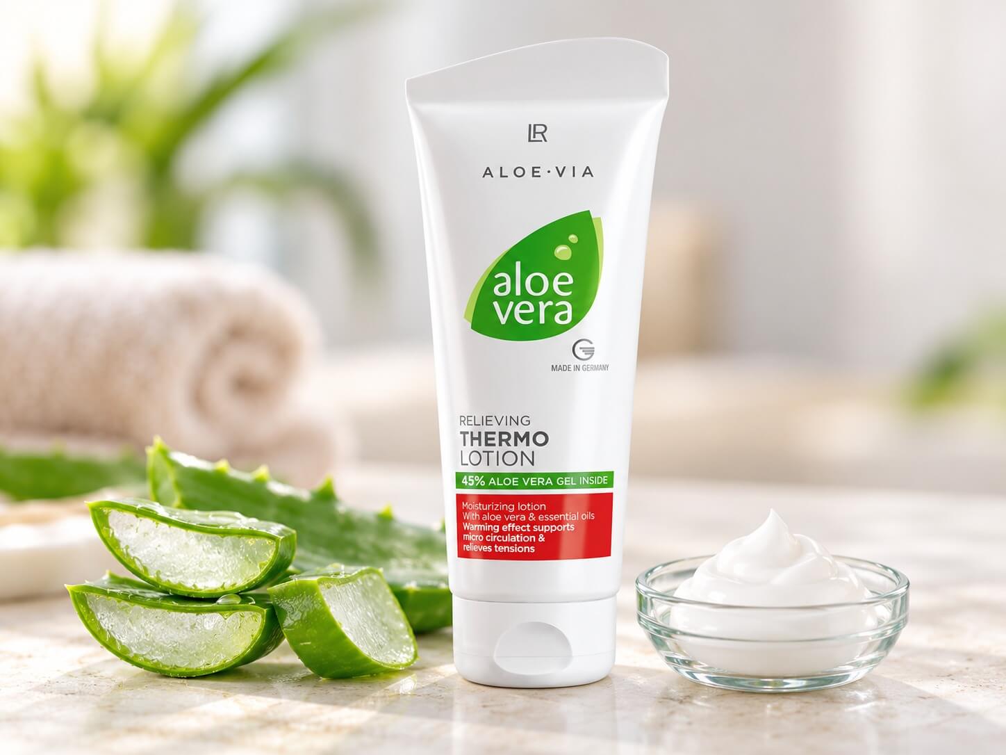 Lr Aloe Vera Thermo Lotion for muscle massage