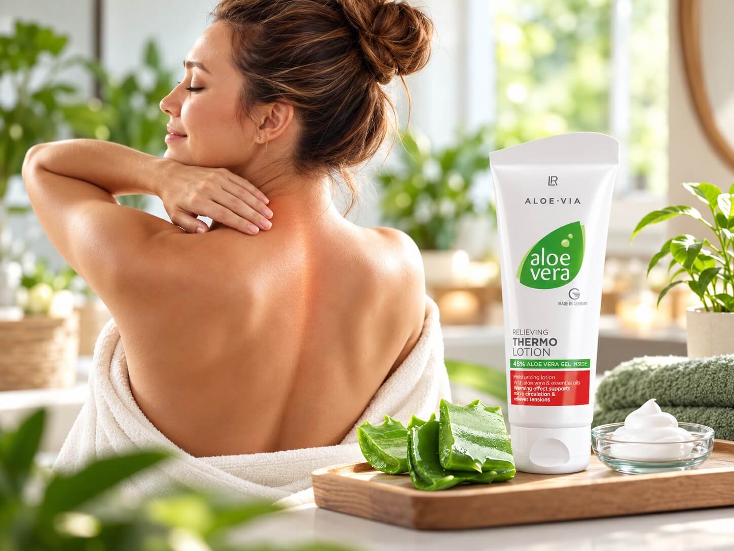 Lr Aloe Vera Thermo Lotion for muscle pain