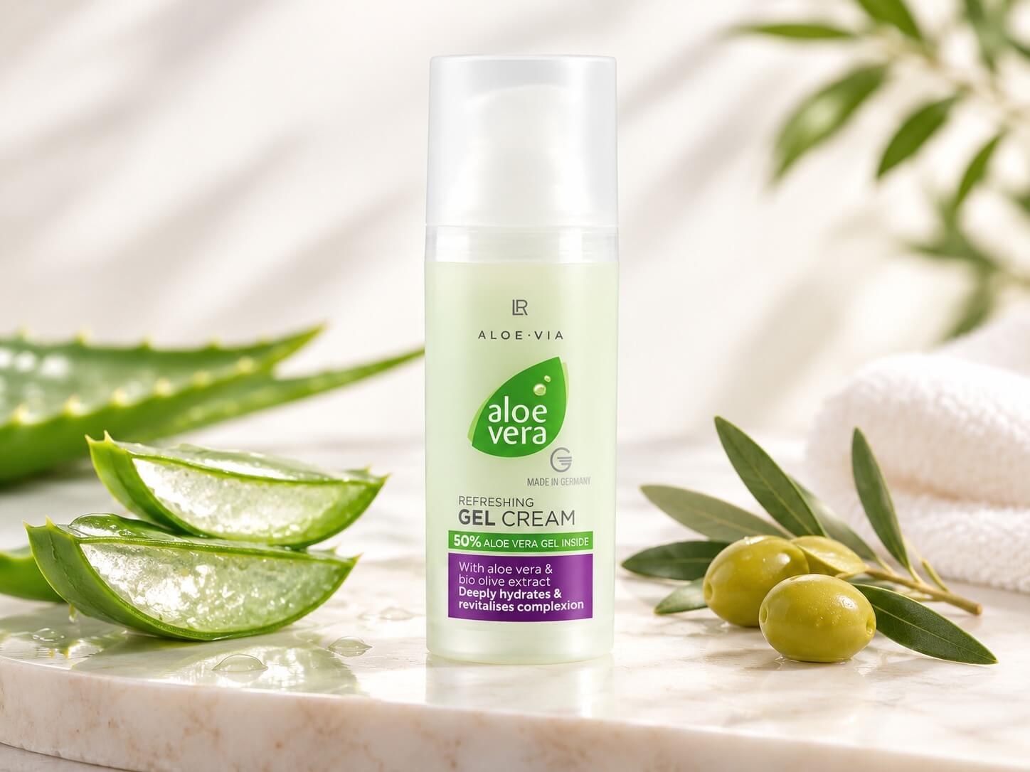 Aloe Vera Gel for face deeply hydrates