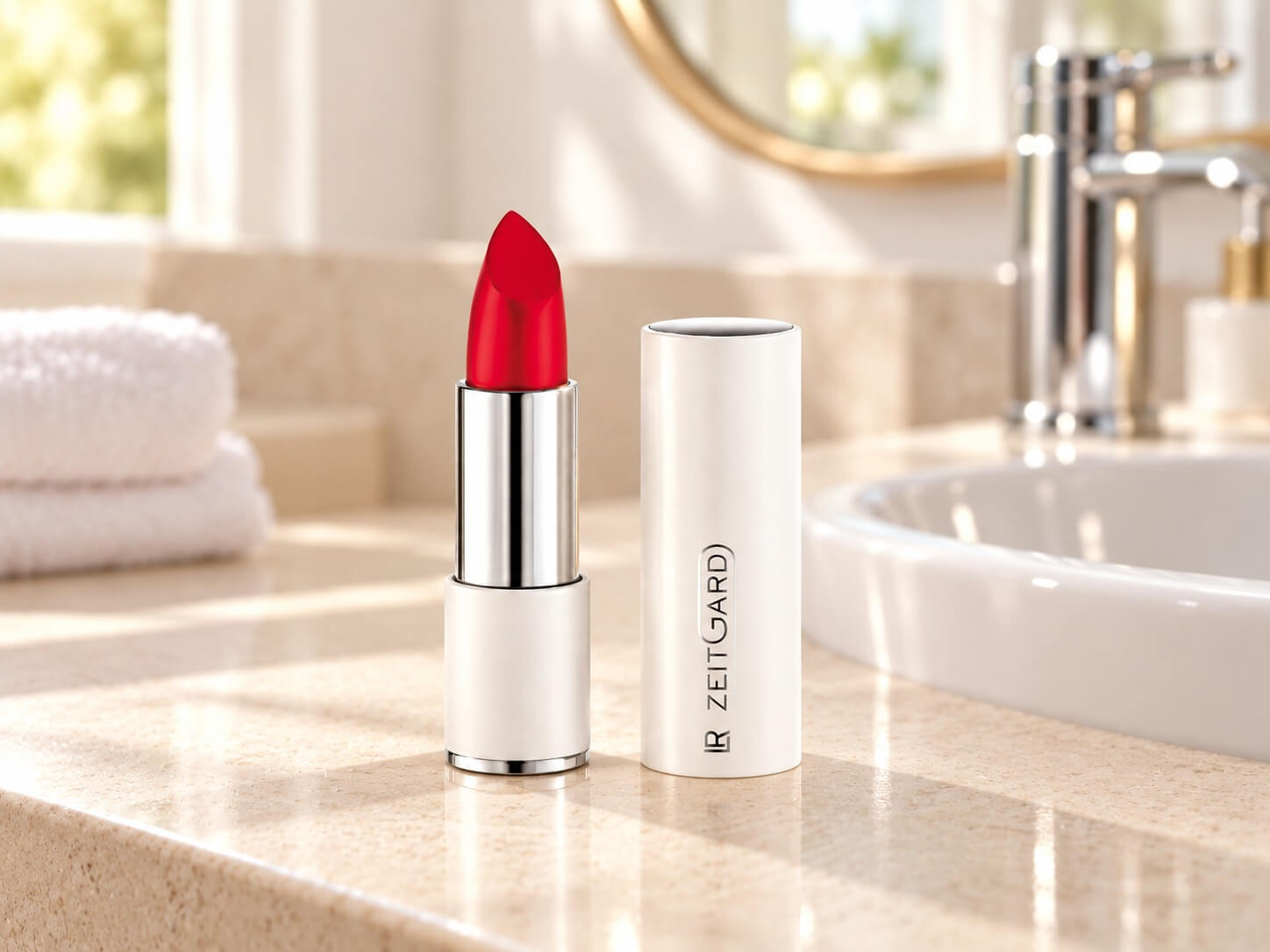 LR Signature Lipstick nourishes the lips